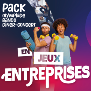 Pack "En Jeux Entreprises" - Olympiade + Rando-quiz + Dîner concert (dès 12h00)