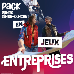 Pack “En Jeux Entreprises” – Rando-quiz + Dîner concert (à partir de 17h00)