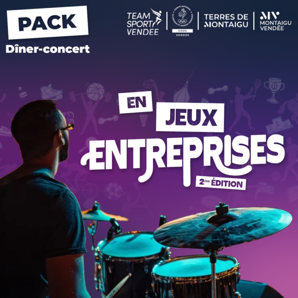 Pack B - "En Jeux Entreprises" - Dîner & concert