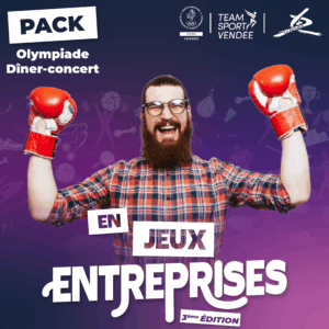 Pack A – « En Jeux Entreprises » - Olympiades + Dîner – Concert (le vendredi 5 juin 2026 dès 14h00)